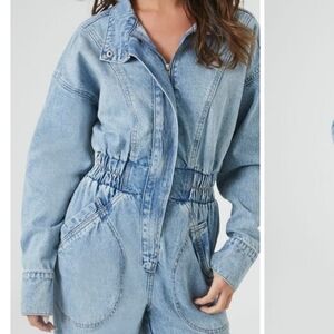 Forever 21 denim jumpsuit 0X washed but never worn